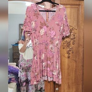 Spell Rosa Mini L pink *has pockets*